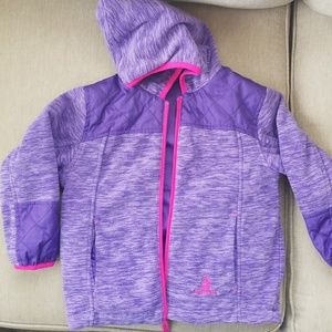 Girl's Purple Reversible Jacket